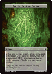 Rot Like the Scum You Are (Full Art) [Duskmourn: Archenemy] | Webway Games