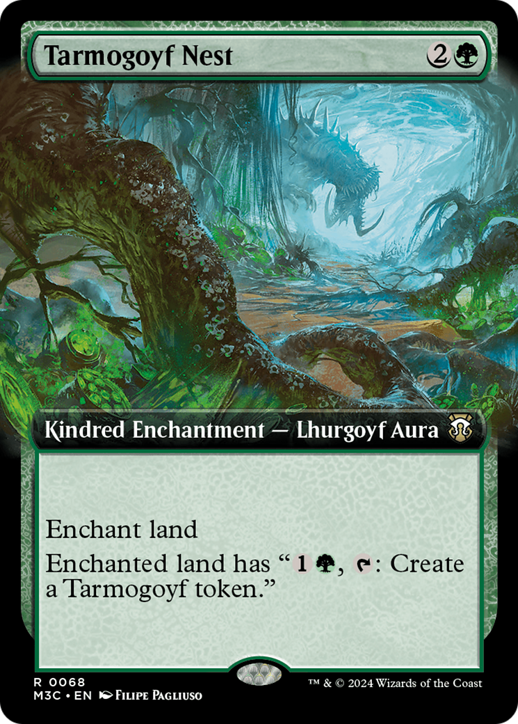 Tarmogoyf Nest (Extended Art) [Modern Horizons 3 Commander] | Webway Games