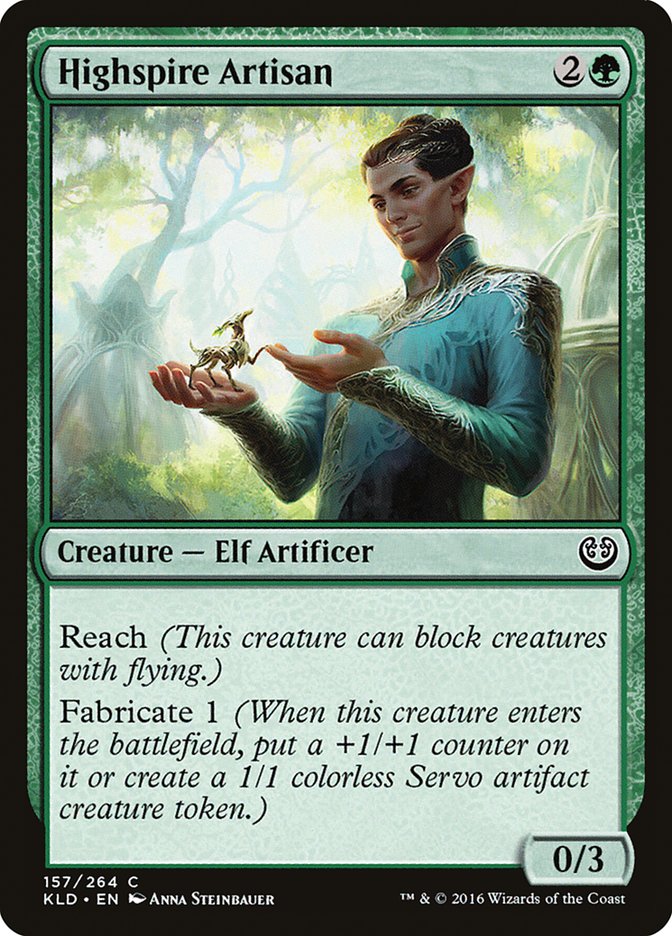 Highspire Artisan [Kaladesh] | Webway Games