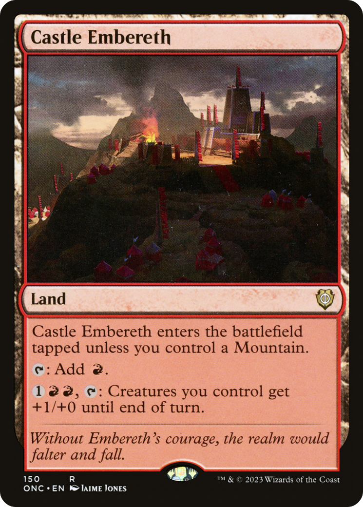 Castle Embereth [Phyrexia: All Will Be One Commander] | Webway Games