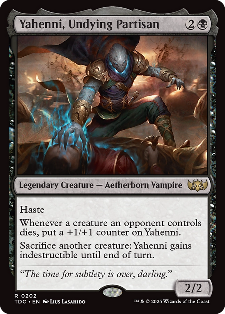 Yahenni, Undying Partisan [Tarkir: Dragonstorm Commander] | Webway Games
