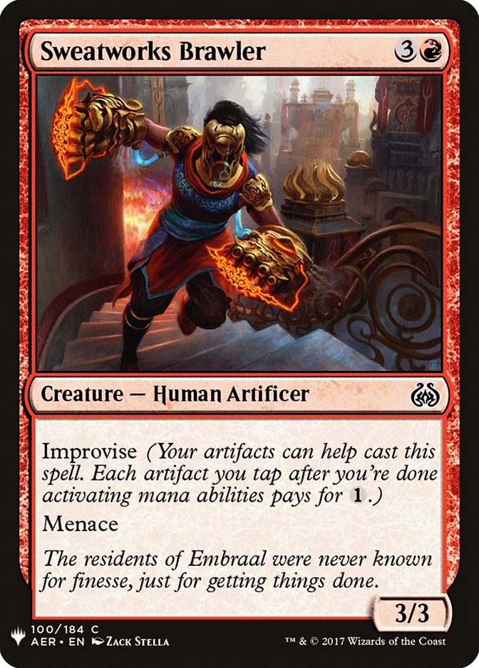 Sweatworks Brawler [Mystery Booster] | Webway Games