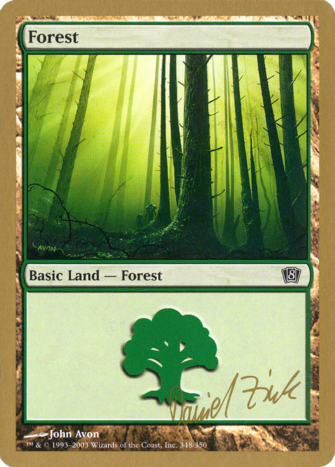 Forest (dz348) (Daniel Zink) [World Championship Decks 2003] | Webway Games