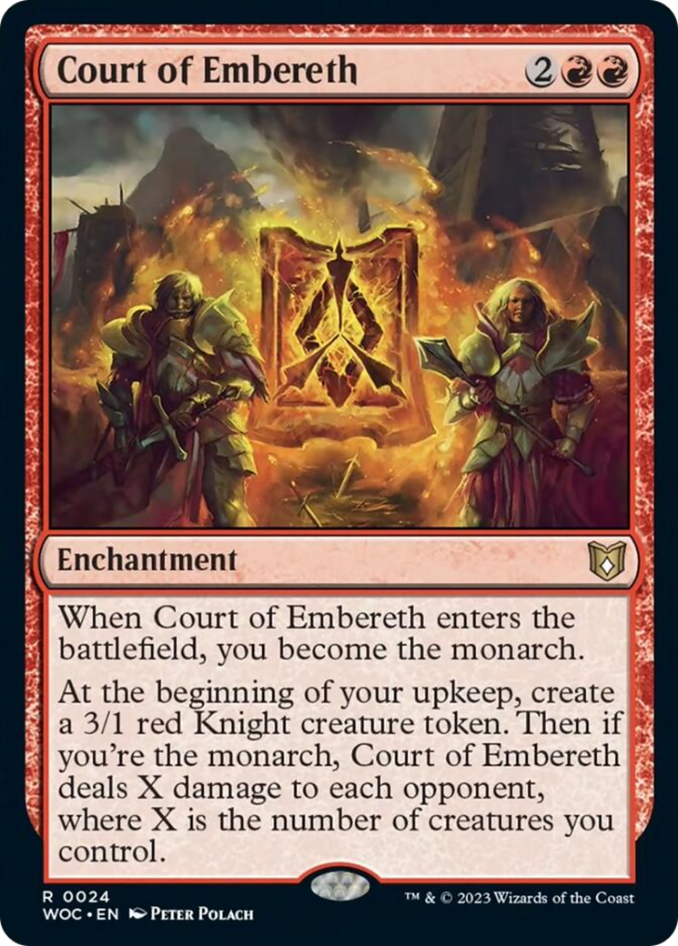 Court of Embereth [Wilds of Eldraine Commander] | Webway Games