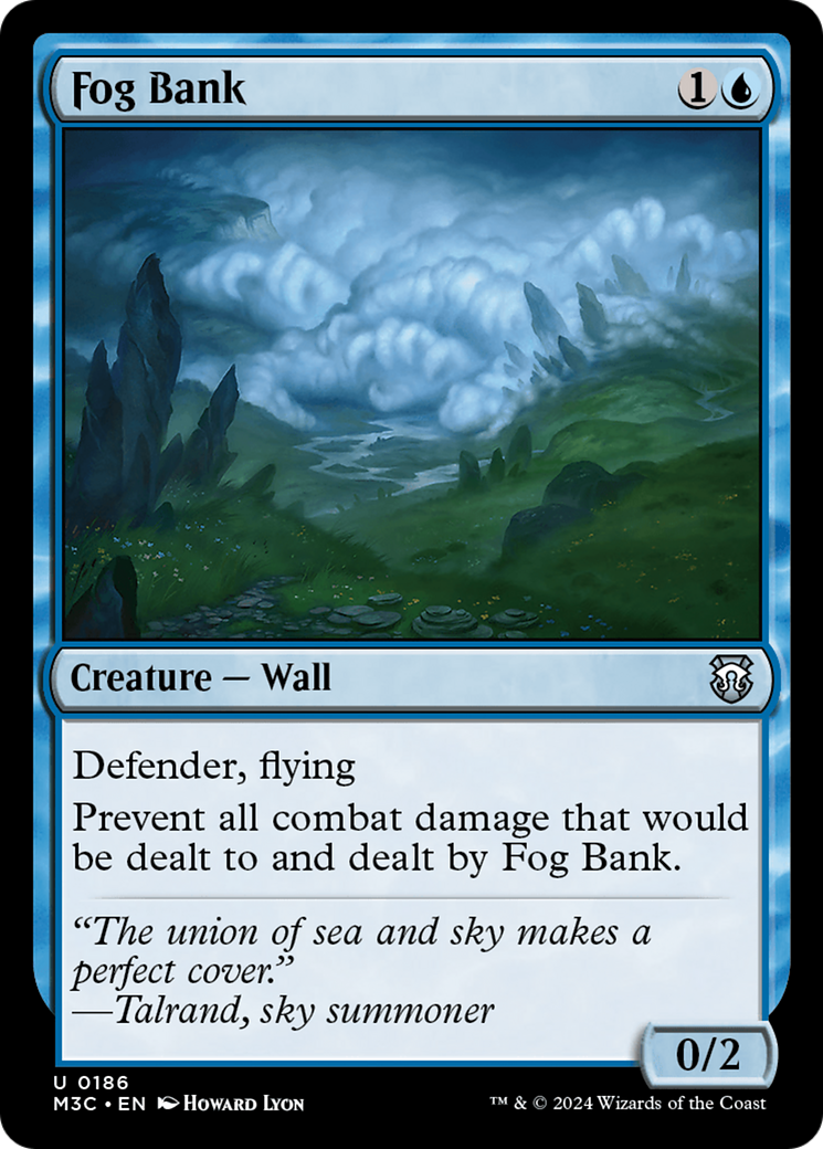 Fog Bank (Ripple Foil) [Modern Horizons 3 Commander] | Webway Games