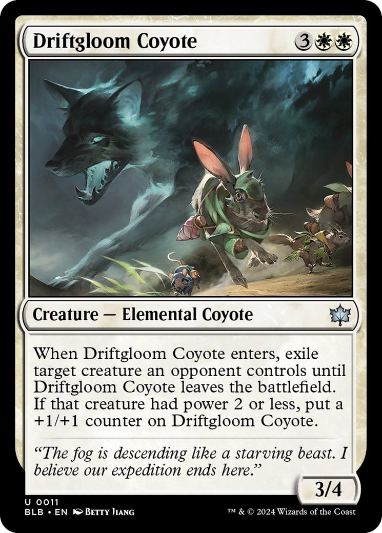 Driftgloom Coyote [Bloomburrow] | Webway Games