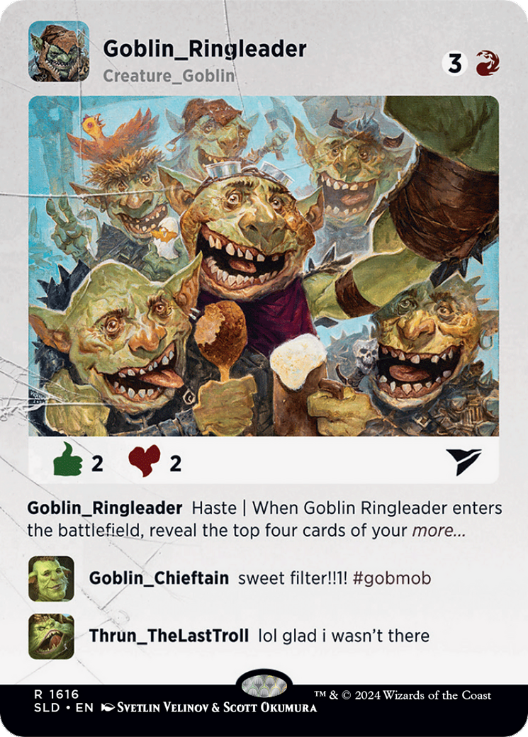 Goblin Ringleader [Secret Lair Drop Series] | Webway Games