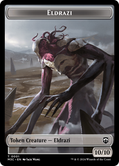 Spirit (Ripple Foil) // Eldrazi Double-Sided Token [Modern Horizons 3 Commander Tokens] | Webway Games
