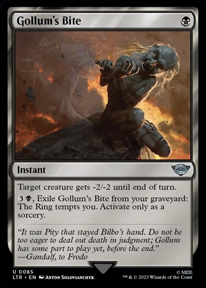 Gollum's Bite [The Lord of the Rings: Tales of Middle-Earth] | Webway Games