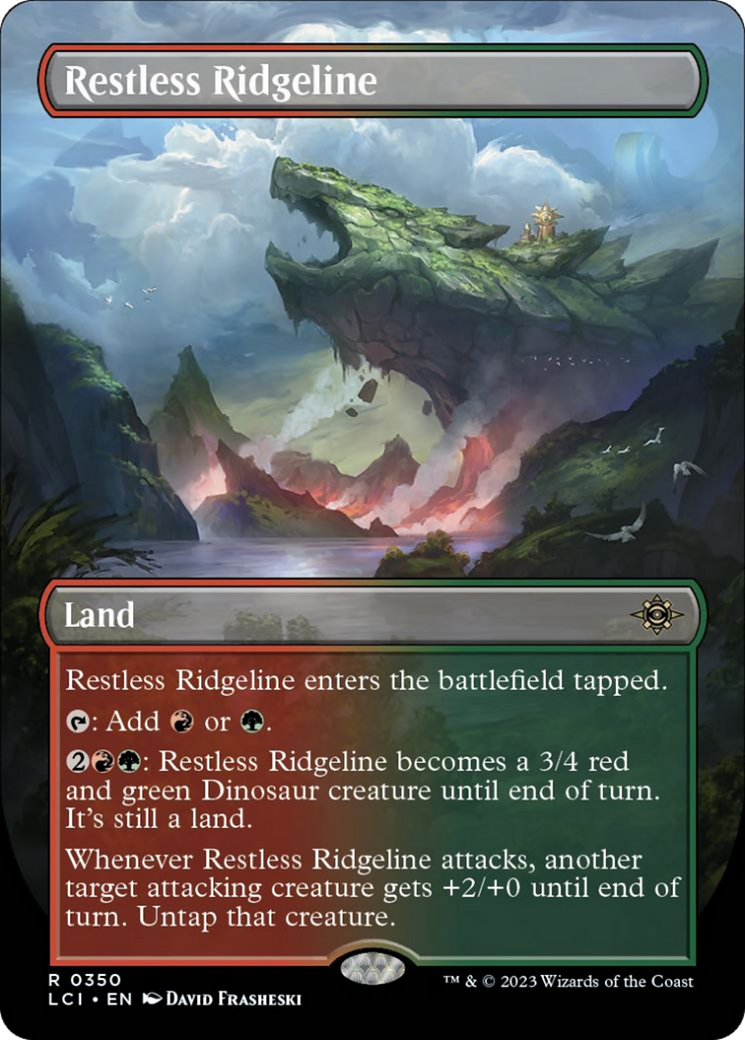 Restless Ridgeline (Borderless) [The Lost Caverns of Ixalan] | Webway Games