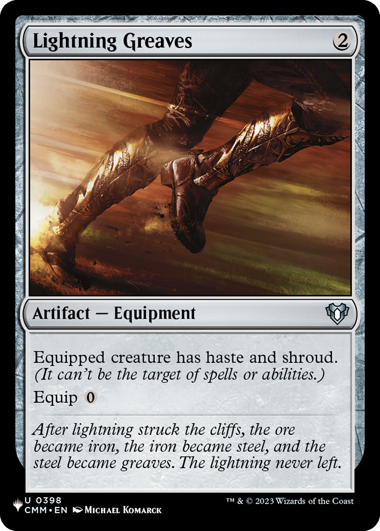Lightning Greaves (CMM) [The List] | Webway Games