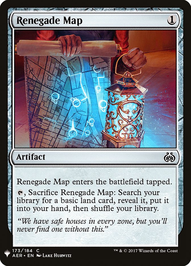 Renegade Map [Mystery Booster] | Webway Games