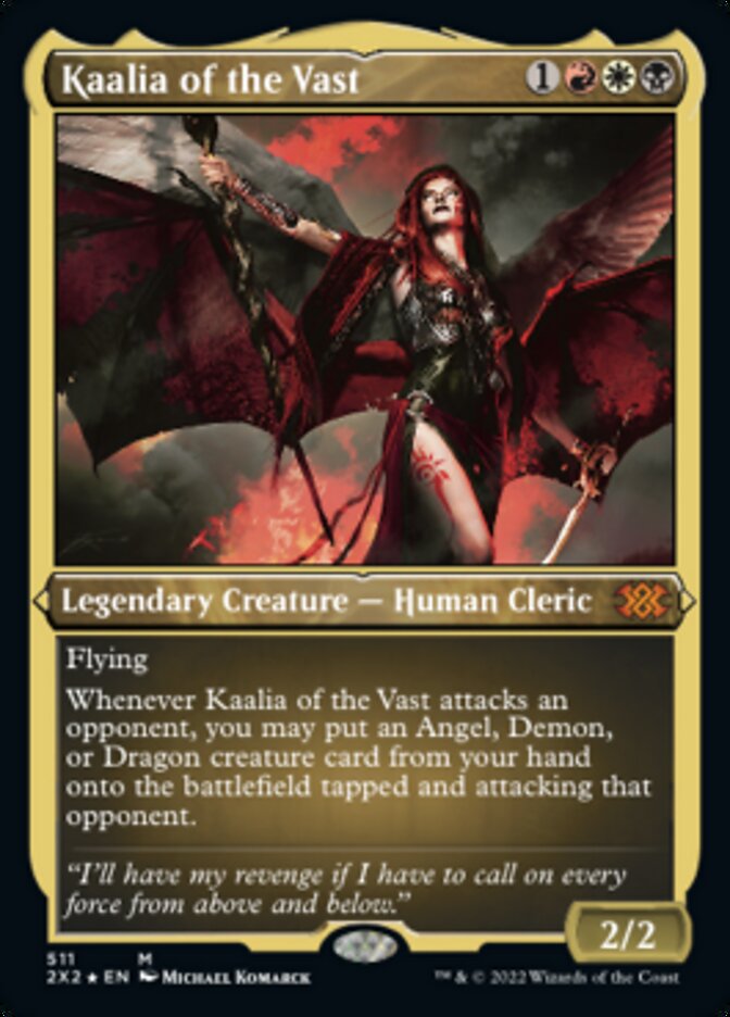 Kaalia of the Vast (Foil Etched) [Double Masters 2022] | Webway Games
