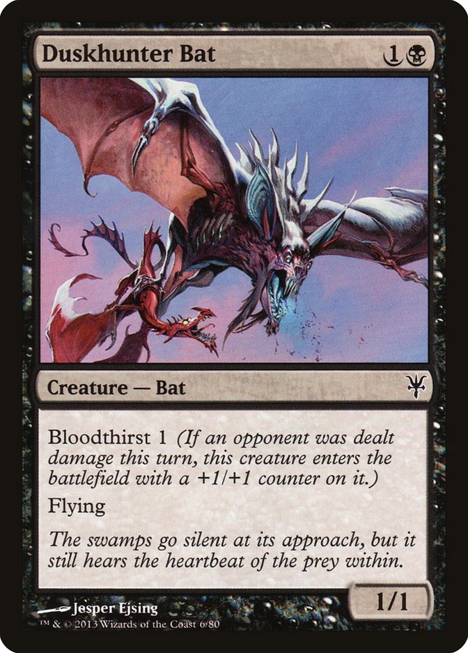 Duskhunter Bat [Duel Decks: Sorin vs. Tibalt] | Webway Games