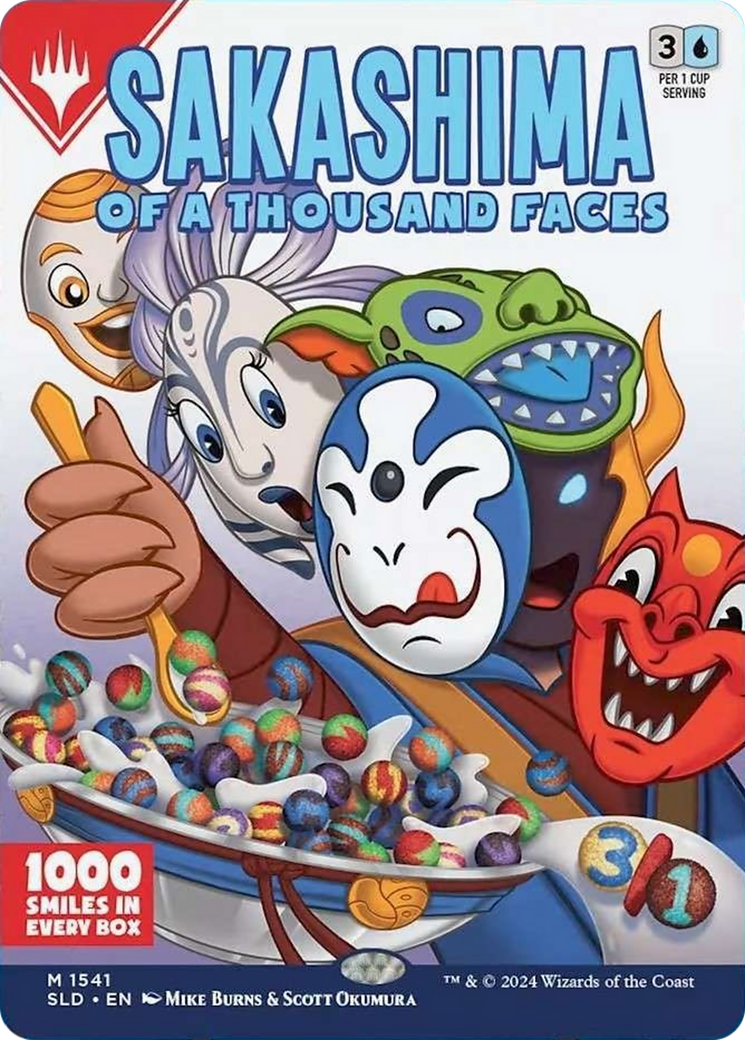 Sakashima of a Thousand Faces (Rainbow Foil) [Secret Lair Drop Series] | Webway Games
