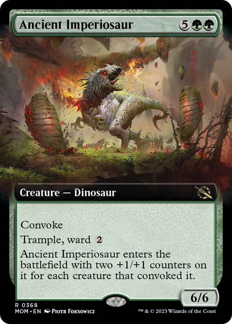 Ancient Imperiosaur (Extended Art) [March of the Machine] | Webway Games