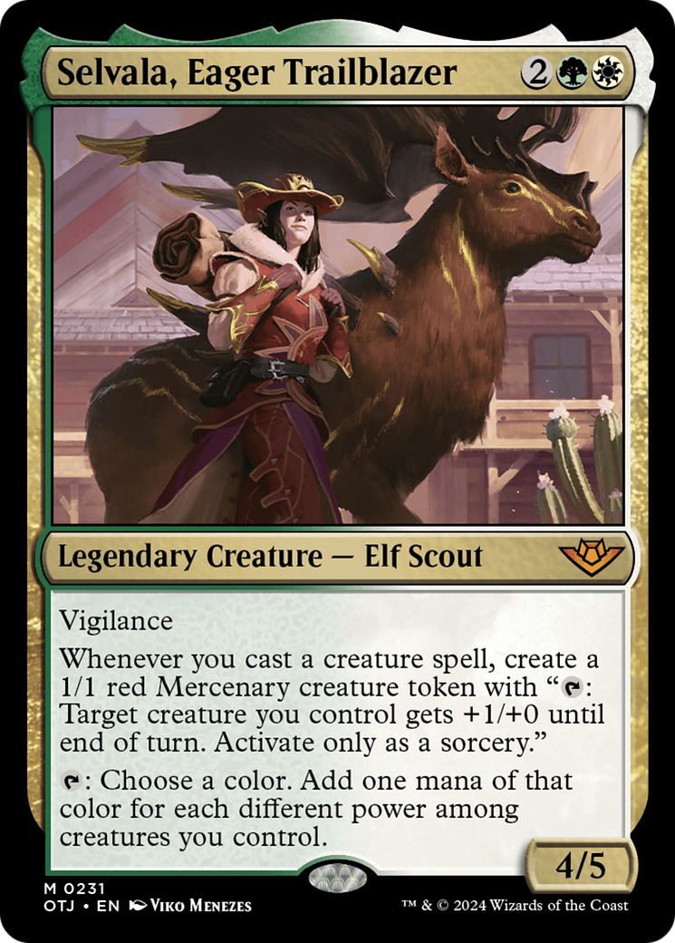 Selvala, Eager Trailblazer [Outlaws of Thunder Junction] | Webway Games