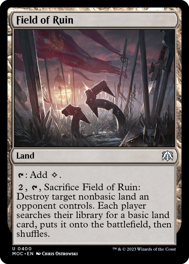 Field of Ruin [March of the Machine Commander] | Webway Games