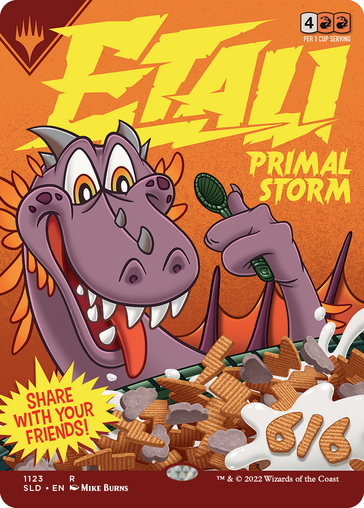 Etali, Primal Storm (Borderless) [Secret Lair Drop Series] | Webway Games