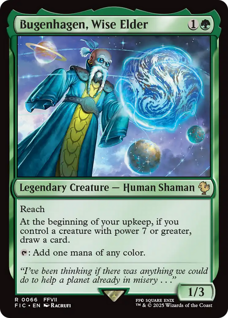 Bugenhagen, Wise Elder [FINAL FANTASY Commander] | Webway Games