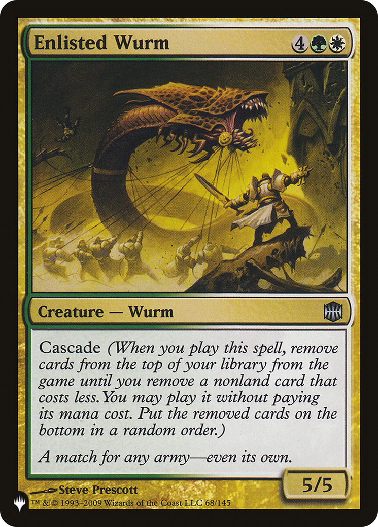 Enlisted Wurm [The List] | Webway Games