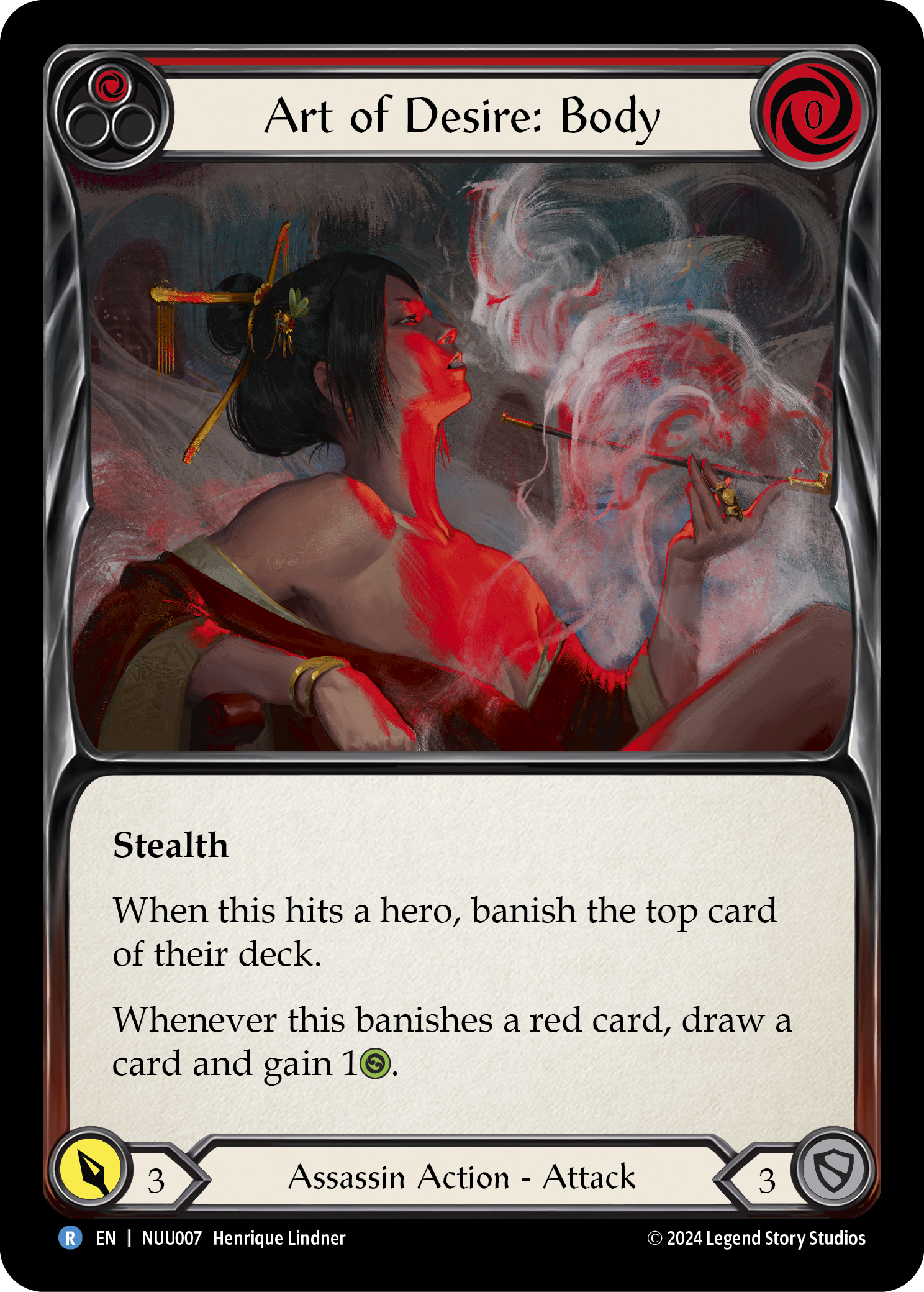 Art of Desire: Body [NUU007] (Part the Mistveil Nuu Blitz Deck) | Webway Games