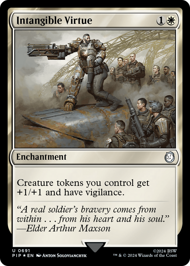 Intangible Virtue (Surge Foil) [Fallout] | Webway Games