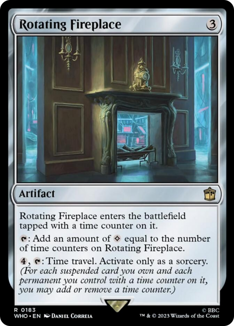 Rotating Fireplace [Doctor Who] | Webway Games