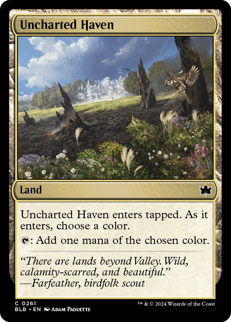 Uncharted Haven [Bloomburrow] | Webway Games