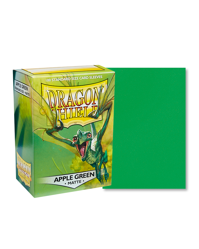 Apple Green - Matte Sleeves - Standard Size | Webway Games