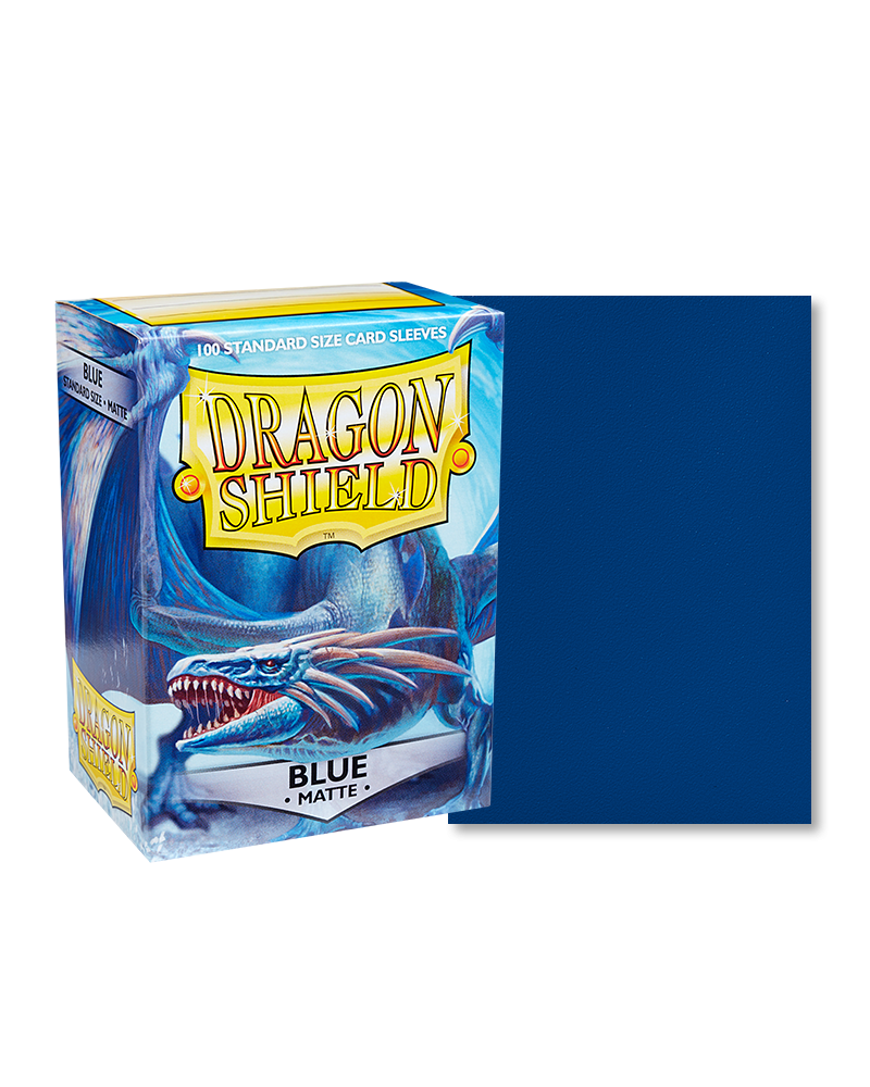 Blue - Matte Sleeves - Standard Size | Webway Games