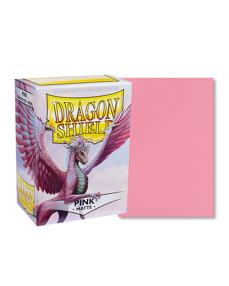 Pink - Matte Sleeves - Standard Size | Webway Games