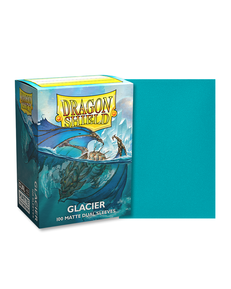 Glacier - Matte Dual Sleeves - Standard Size | Webway Games