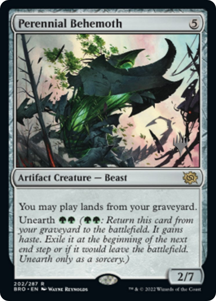 Perennial Behemoth (Promo Pack) [The Brothers' War Promos] | Webway Games