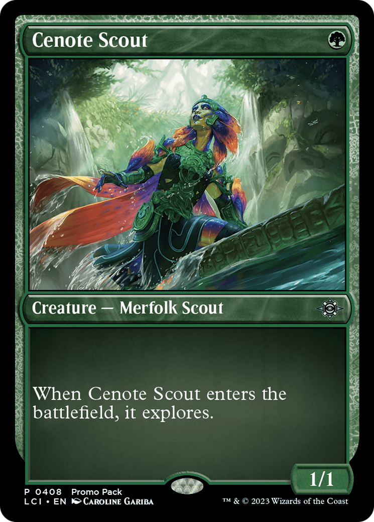 Cenote Scout [The Lost Caverns of Ixalan Promos] | Webway Games