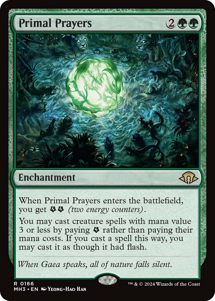 Primal Prayers [Modern Horizons 3] | Webway Games