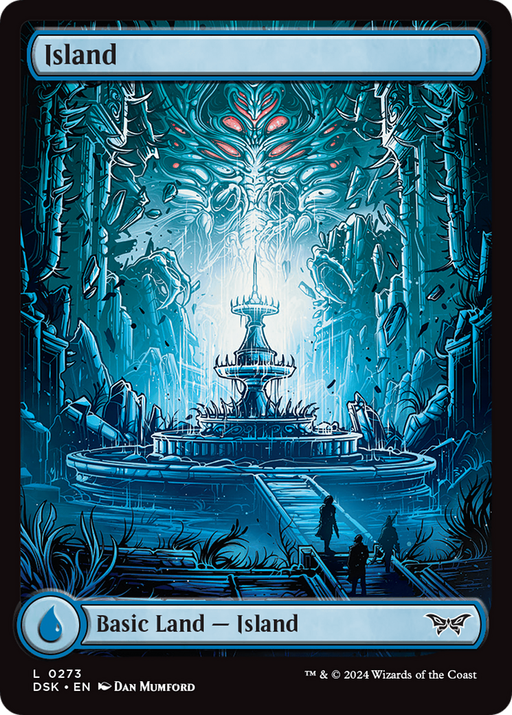 Island (273) - Full Art [Duskmourn: House of Horror] | Webway Games