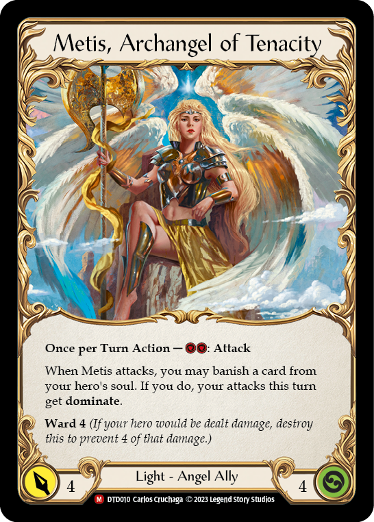 Figment of Tenacity // Metis, Archangel of Tenacity [DTD010] (Dusk Till Dawn) | Webway Games