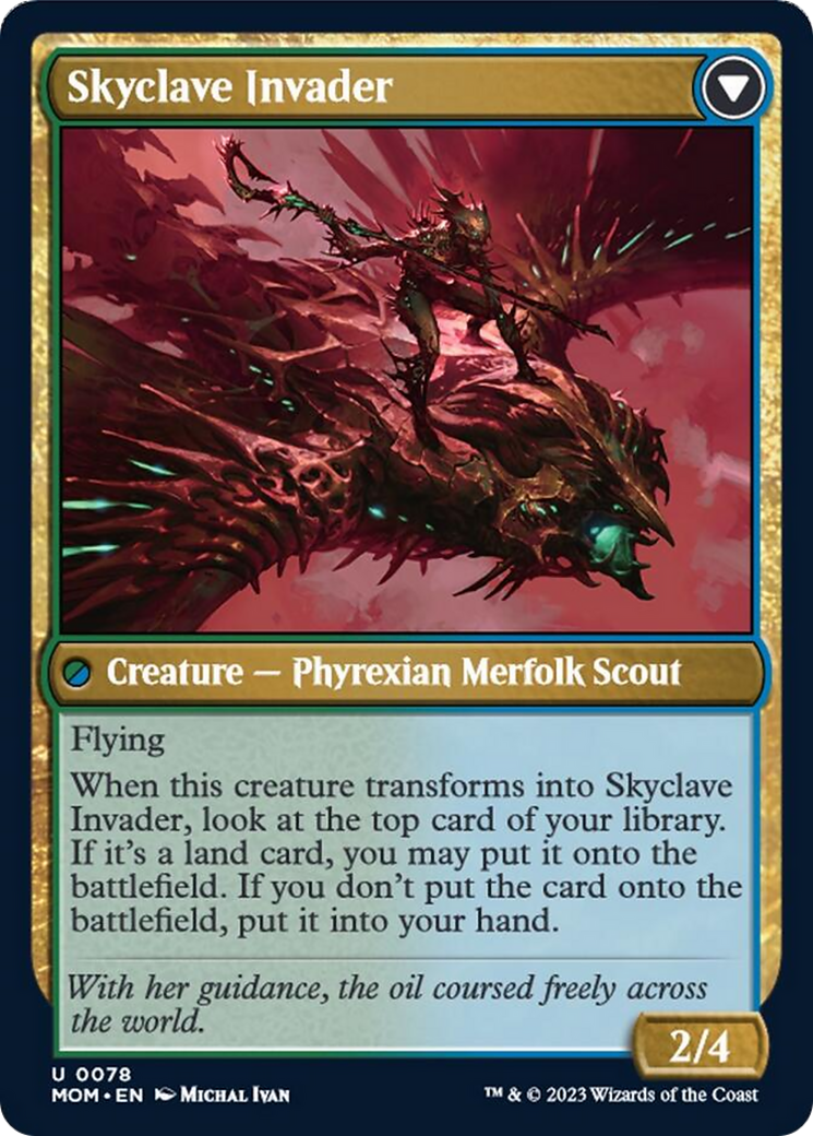 Skyclave Aerialist // Skyclave Invader [March of the Machine] | Webway Games