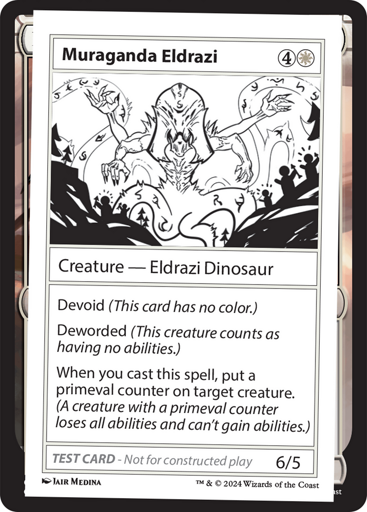 Muraganda Eldrazi [Mystery Booster 2 Playtest Cards] | Webway Games
