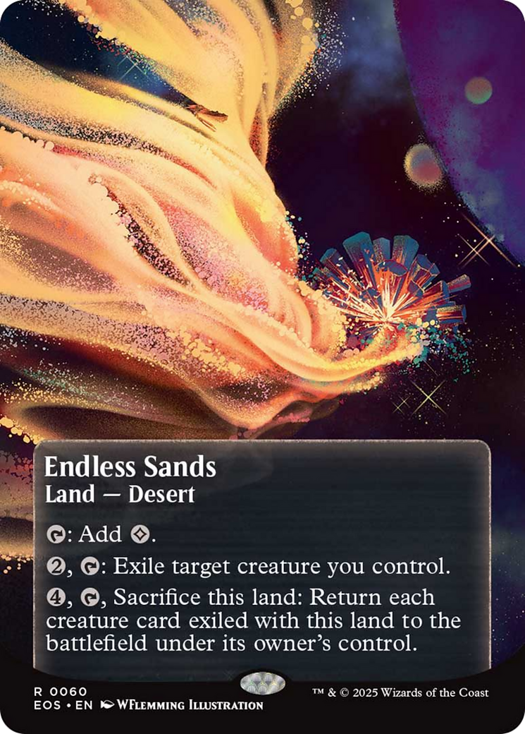 Endless Sands (0060) (Borderless) [Edge of Eternities: Stellar Sights] | Webway Games