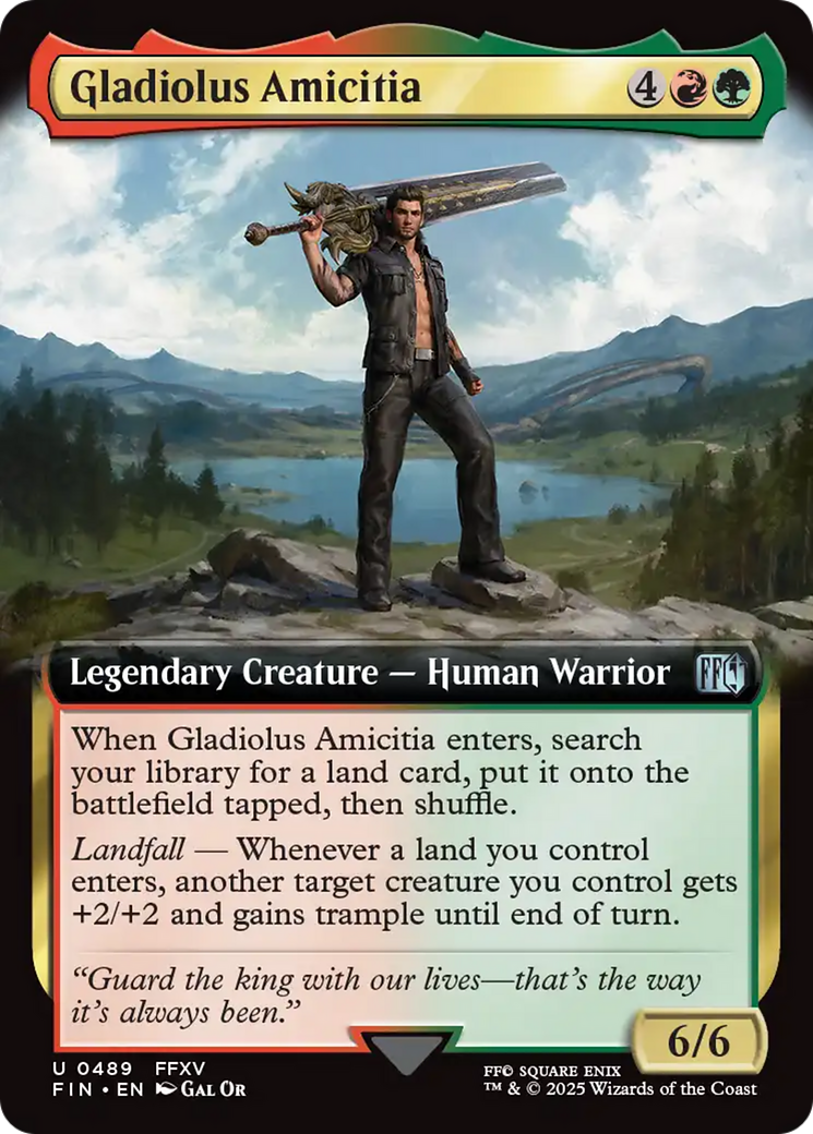Gladiolus Amicitia (Extended Art) [FINAL FANTASY] | Webway Games