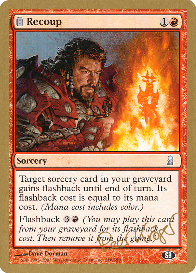 Recoup (Peer Kroger) (SB) [World Championship Decks 2003] | Webway Games
