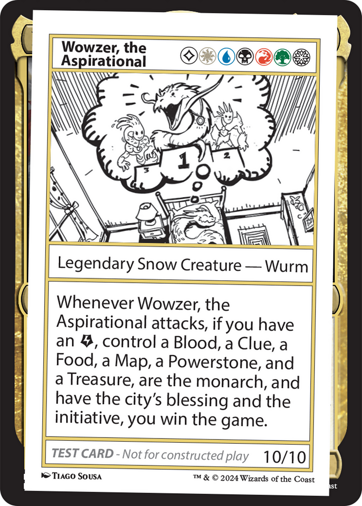 Wowzer, the Aspirational [Mystery Booster 2 Playtest Cards] | Webway Games