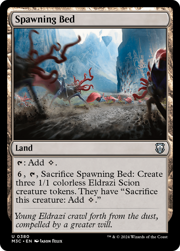 Spawning Bed (Ripple Foil) [Modern Horizons 3 Commander] | Webway Games