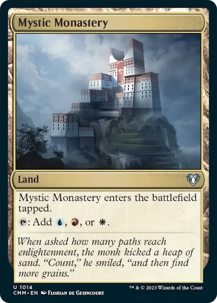 Mystic Monastery [Commander Masters] | Webway Games