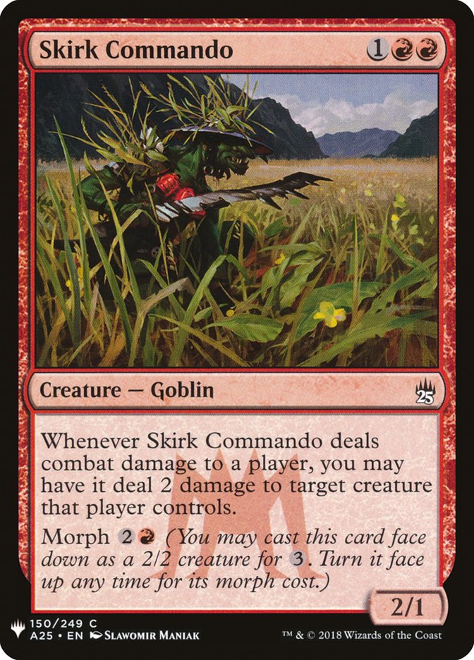 Skirk Commando [Mystery Booster] | Webway Games