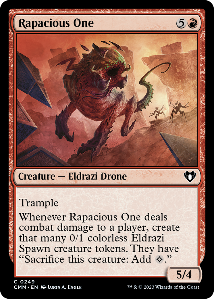 Rapacious One [Commander Masters] | Webway Games