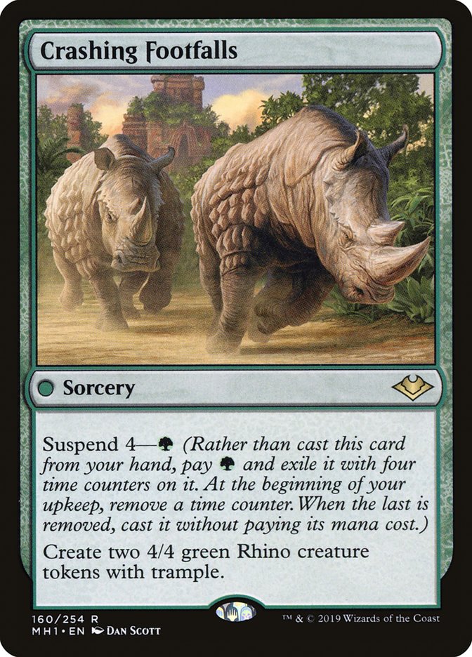 Crashing Footfalls [Modern Horizons] | Webway Games