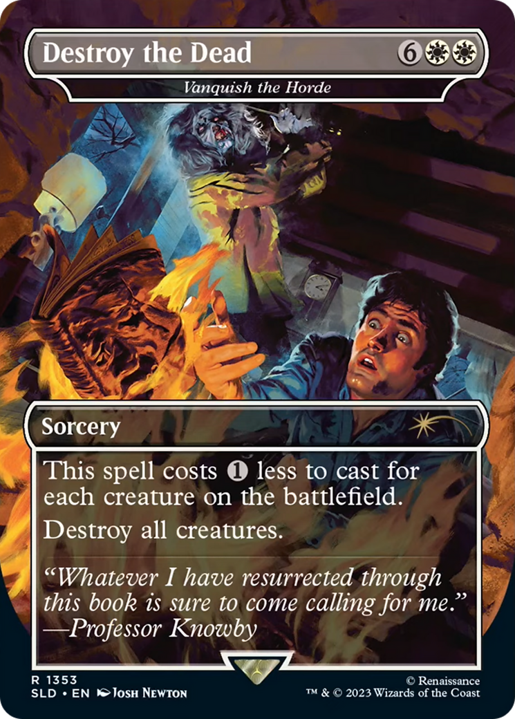 Destroy the Dead - Vanquish the Horde [Secret Lair Drop Series] | Webway Games
